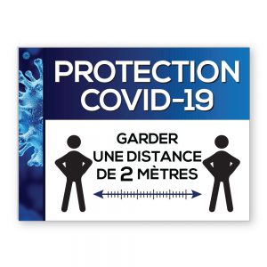 Affiche Covid-19 | Boutique Lettra Trim